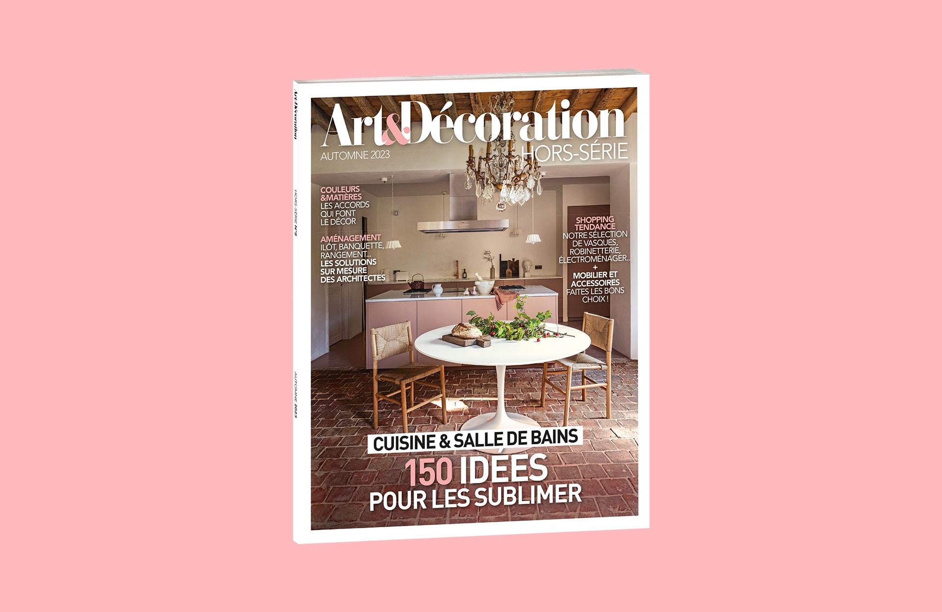 Salle de bains et cuisines se réinventent dans le nouveau hors-série de d’Art & Décoration