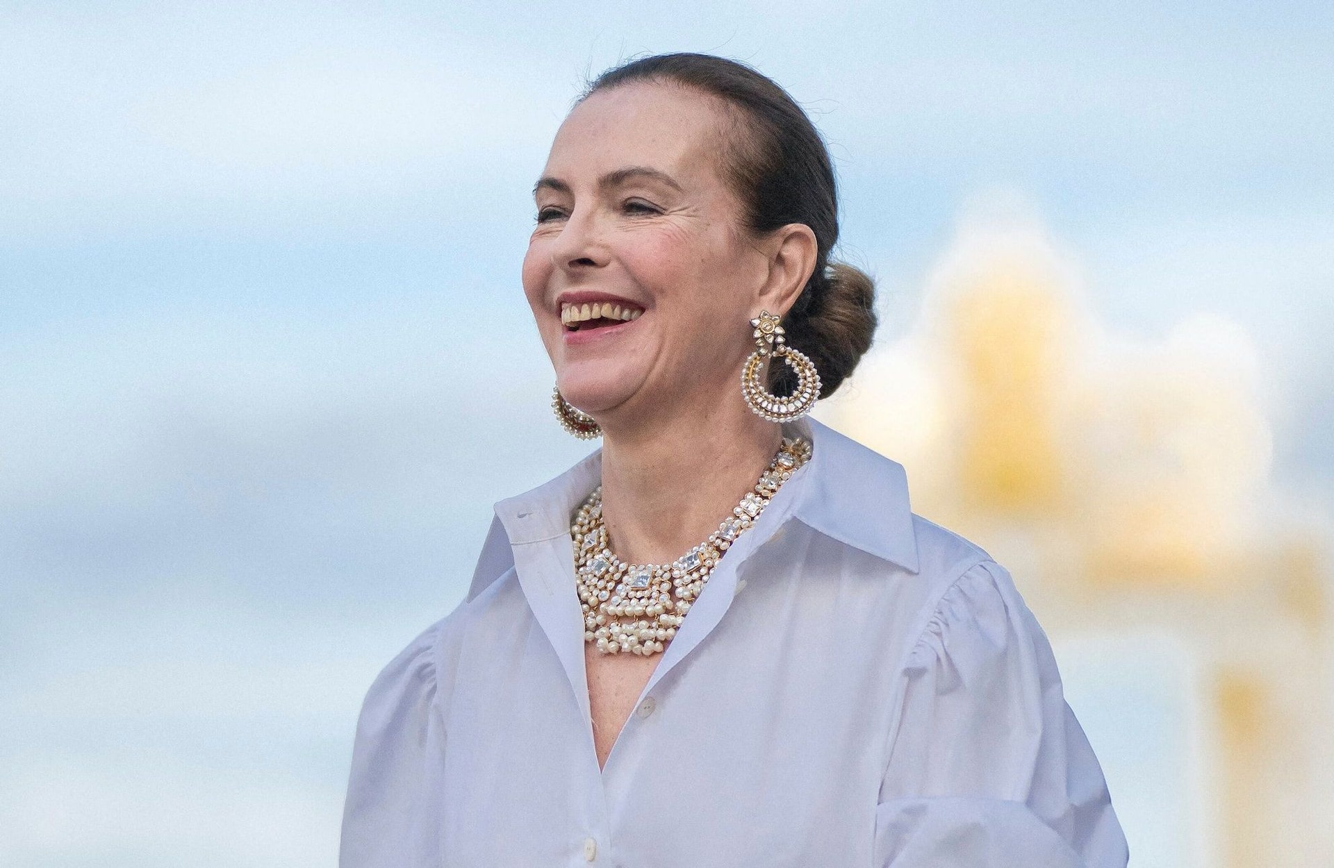 Carole Bouquet : extravagante de chic dans une tenue Chanel à New York