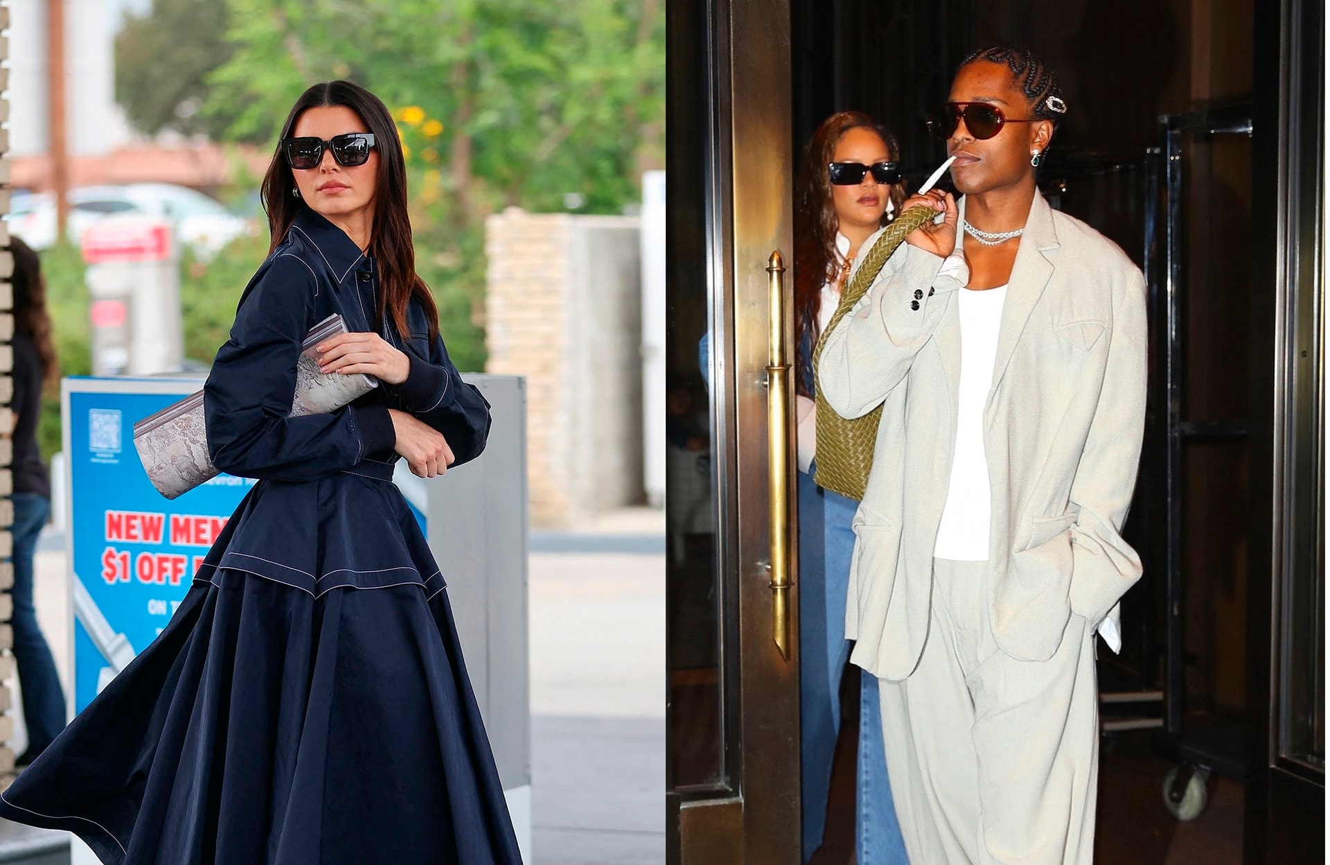 Ces photos de paparazzis de Kendall Jenner et A$AP Rocky étaient en réalité celles de la prochaine campagne Bottega Veneta