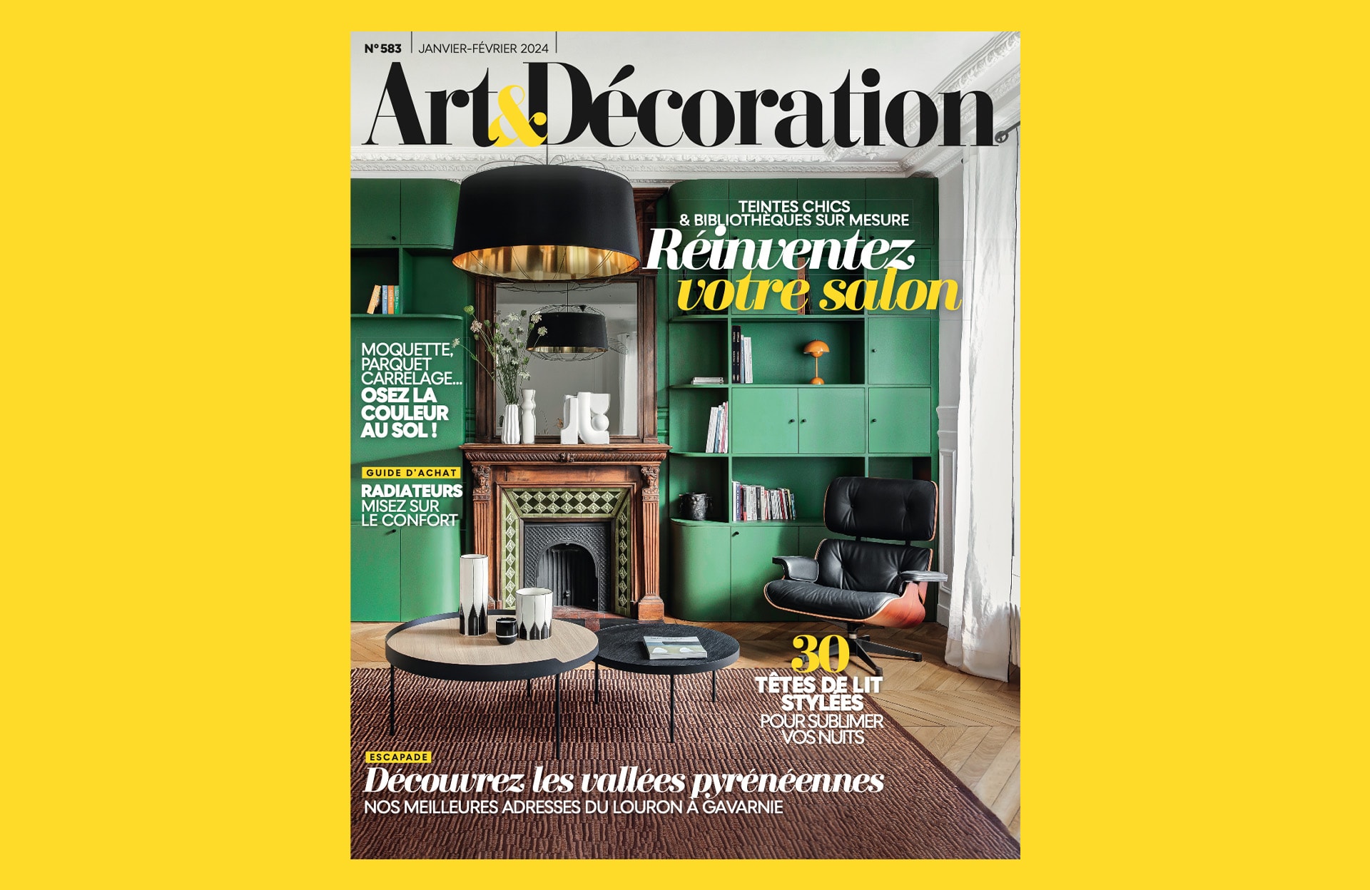 Le blanc c’est maintenant ! A découvrir dans le dernier numéro de Art&Décoration